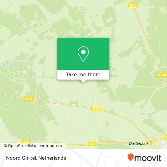 Noord Ginkel map