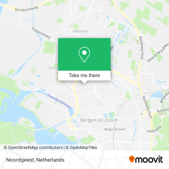 Noordgeest map