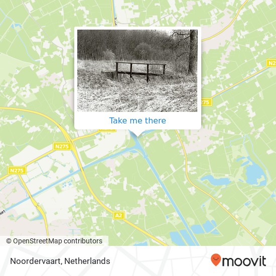 Noordervaart map