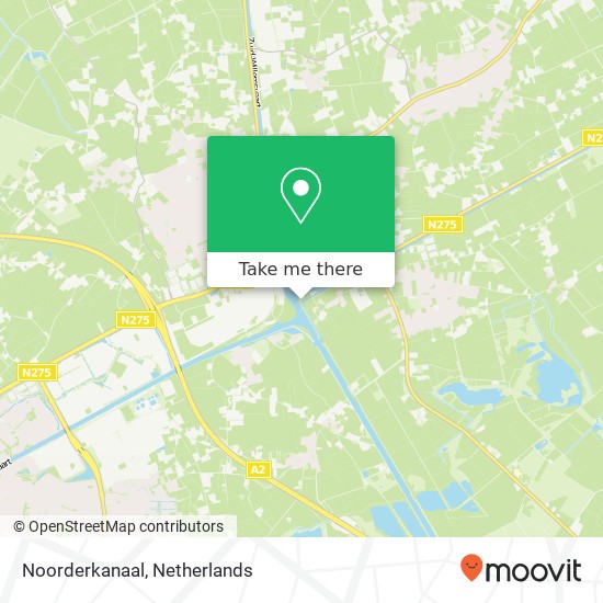 Noorderkanaal map