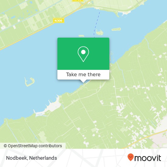 Nodbeek map