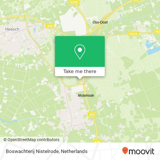 Boswachterij Nistelrode map