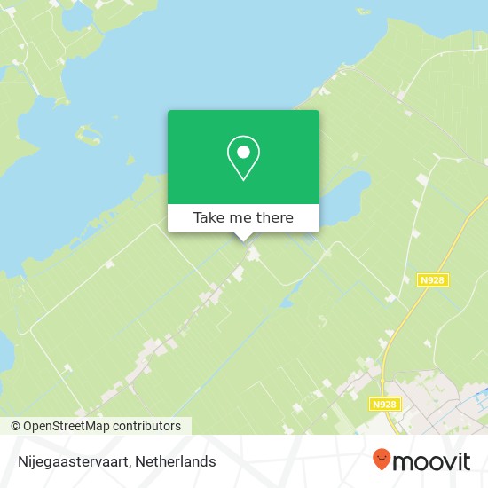 Nijegaastervaart Karte