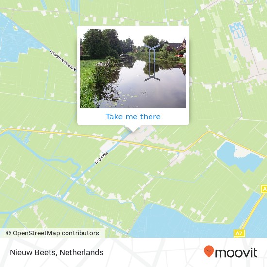 Nieuw Beets map