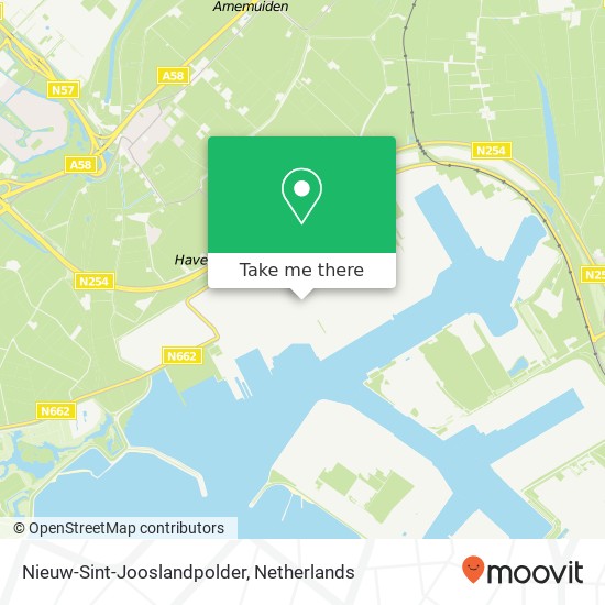 Nieuw-Sint-Jooslandpolder map