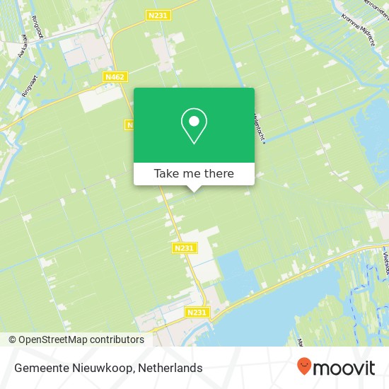 Gemeente Nieuwkoop map