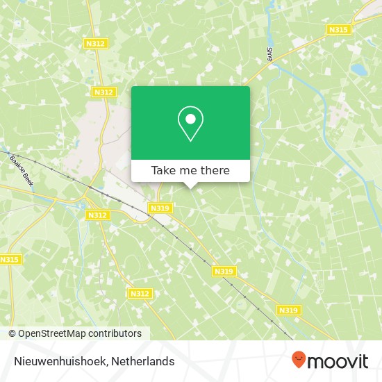 Nieuwenhuishoek map