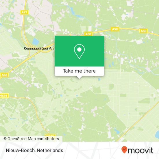 Nieuw-Bosch map