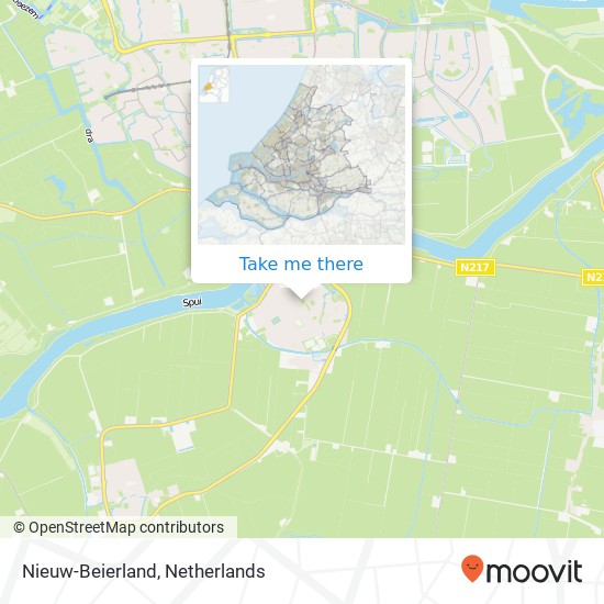 Nieuw-Beierland Karte