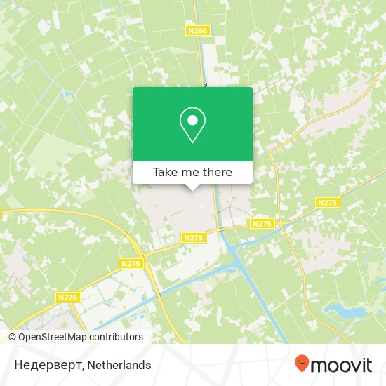 Недерверт map