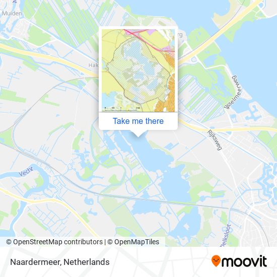 Naardermeer Karte