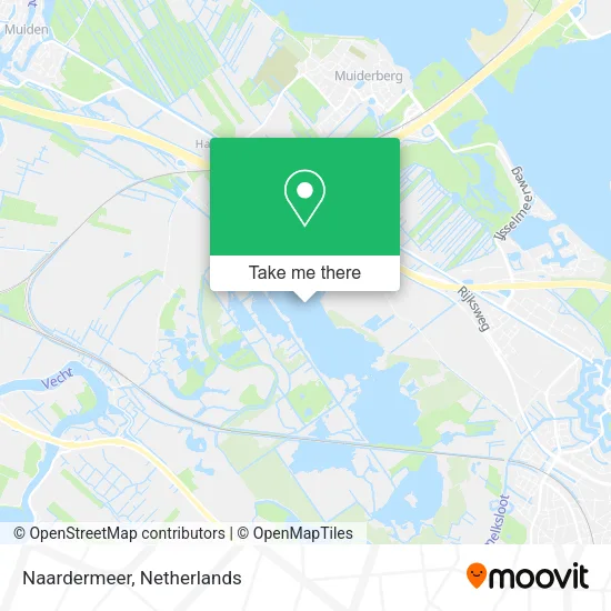 Naardermeer map