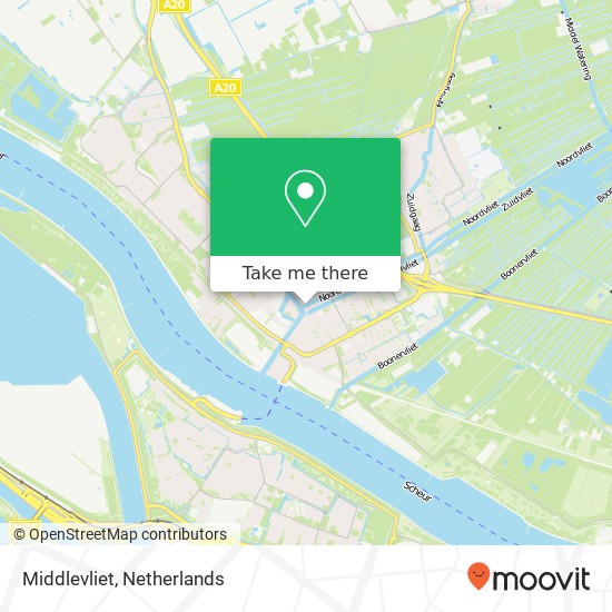 Middlevliet map
