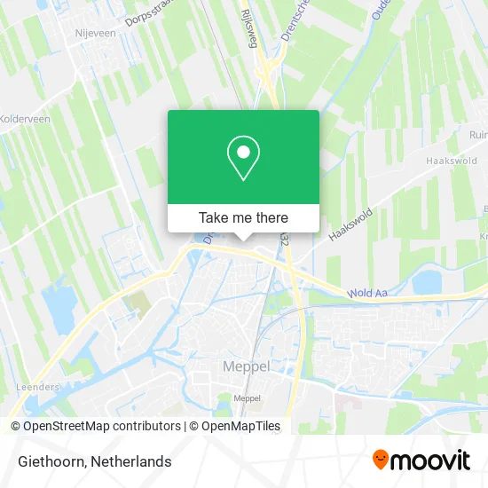 Giethoorn map