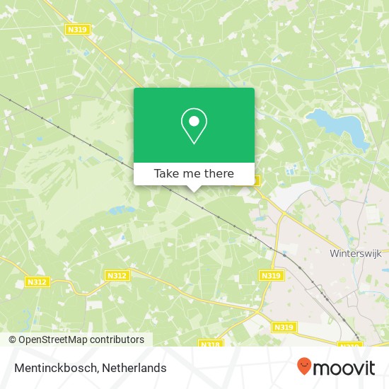 Mentinckbosch map