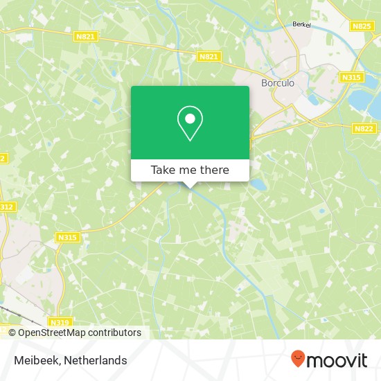 Meibeek map