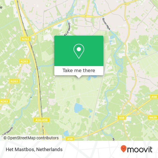 Het Mastbos map