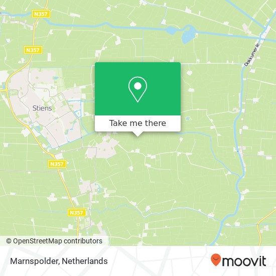 Marnspolder map