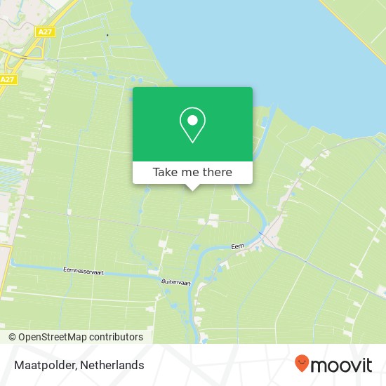 Maatpolder Karte