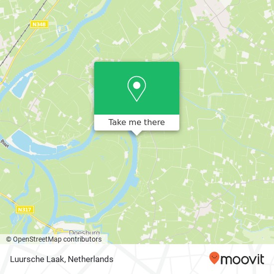 Luursche Laak map