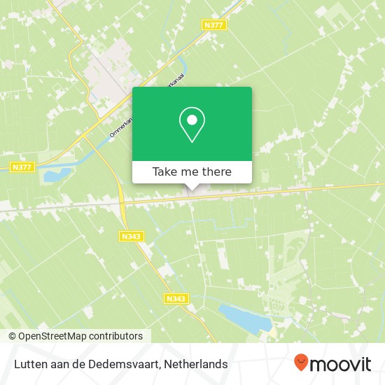 Lutten aan de Dedemsvaart map