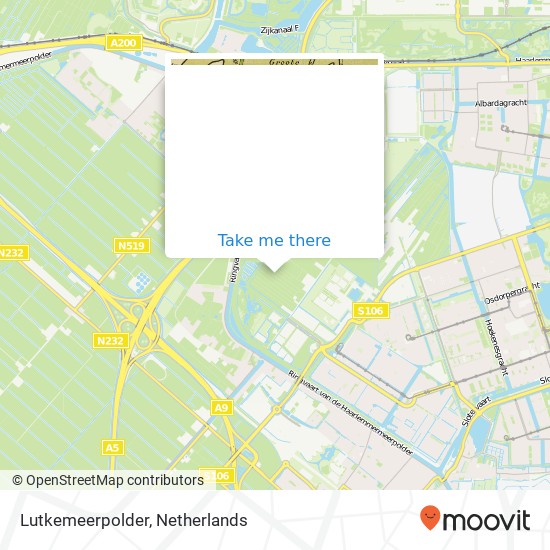 Lutkemeerpolder map