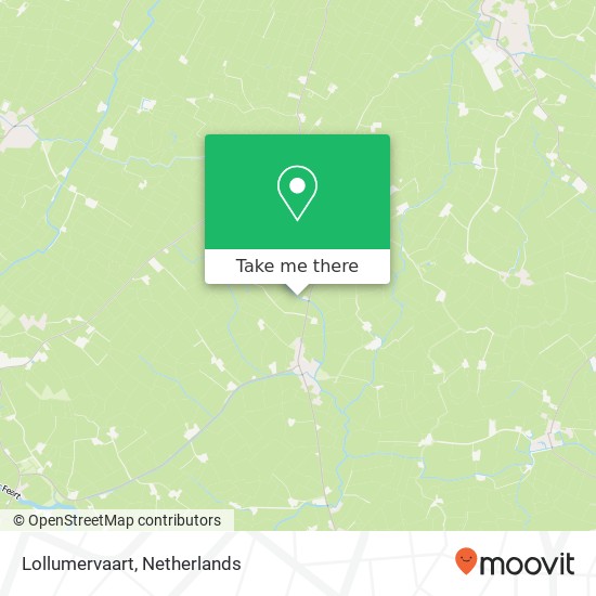 Lollumervaart map