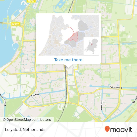 Lelystad map