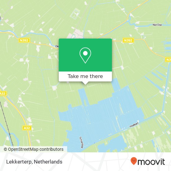 Lekkerterp map