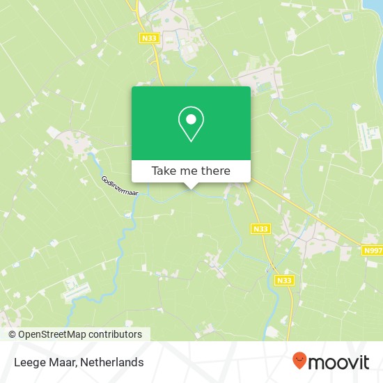 Leege Maar map