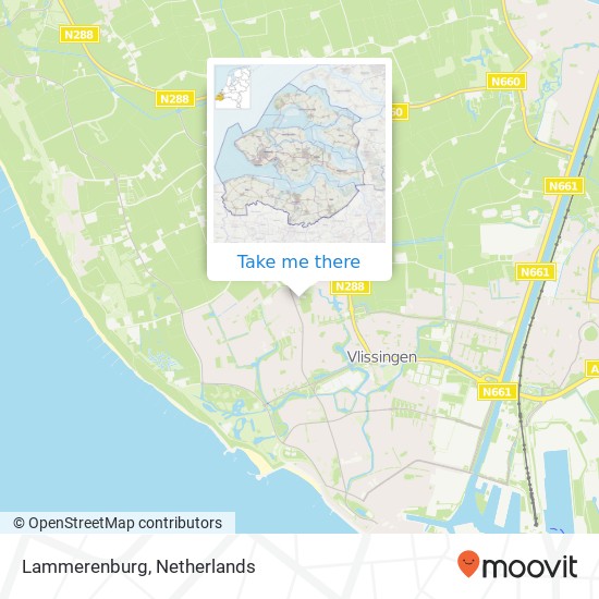 Lammerenburg Karte