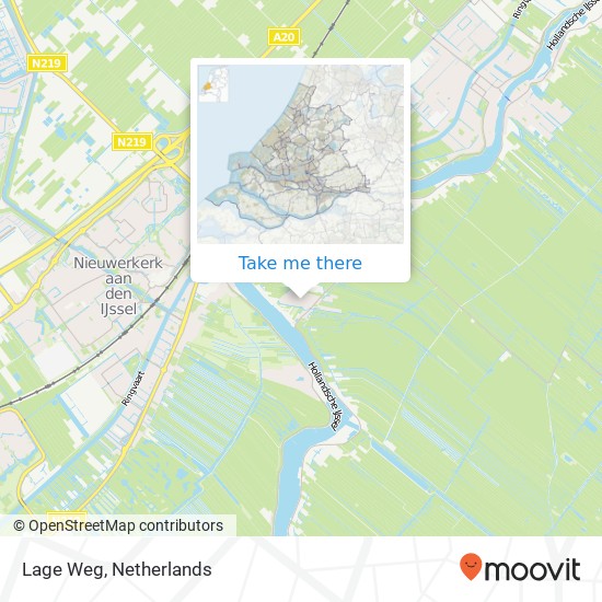 Lage Weg map