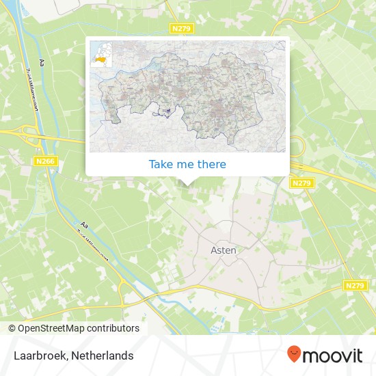 Laarbroek map