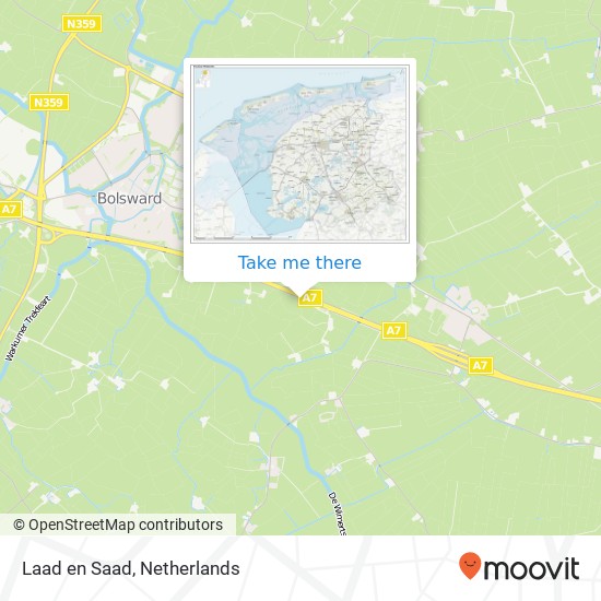 Laad en Saad map