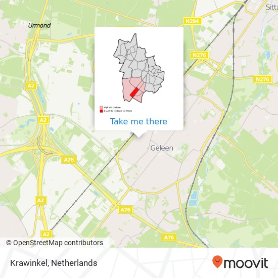 Krawinkel map