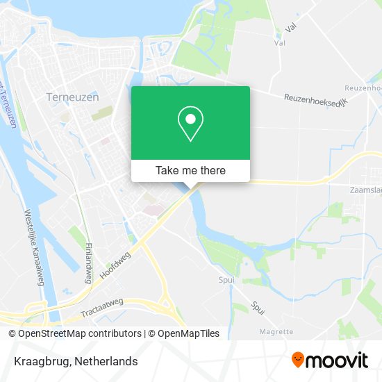 Kraagbrug map