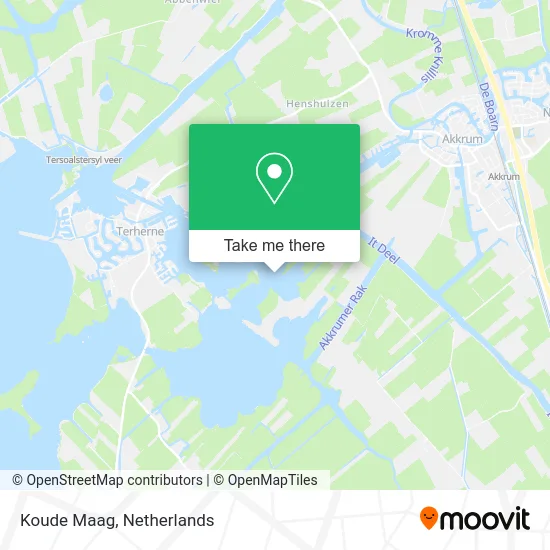 Koude Maag map