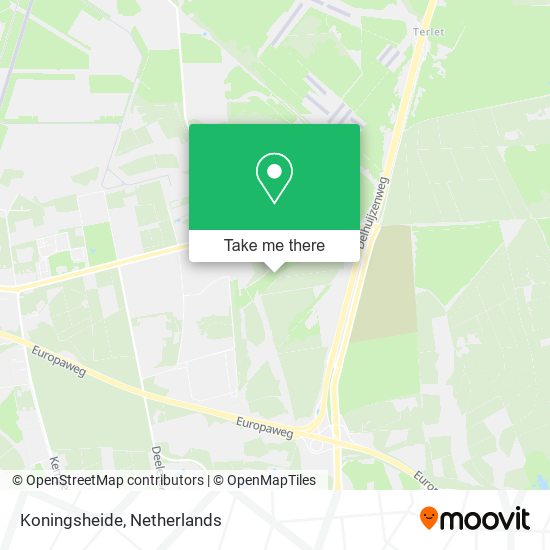 Koningsheide map