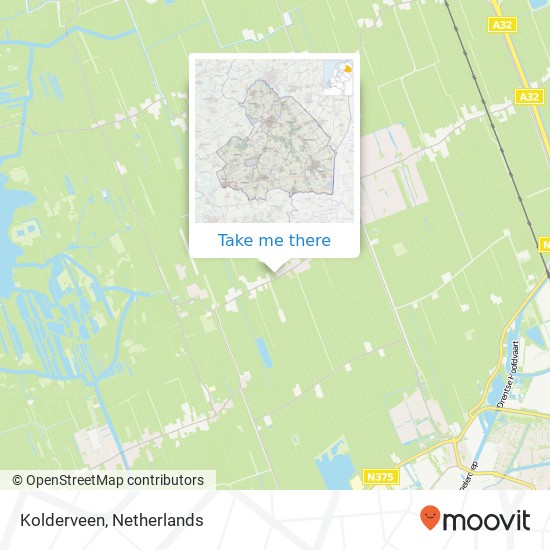 Kolderveen map