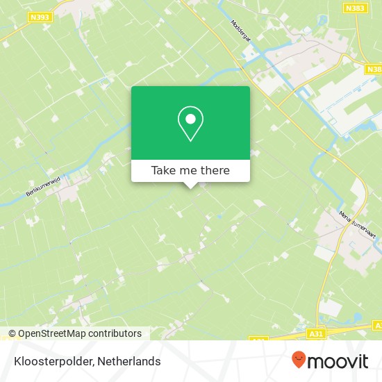 Kloosterpolder Karte