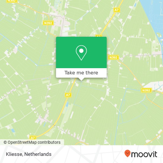 Kliesse map