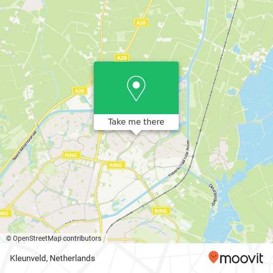 Kleunveld map