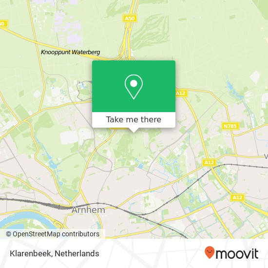 Klarenbeek map