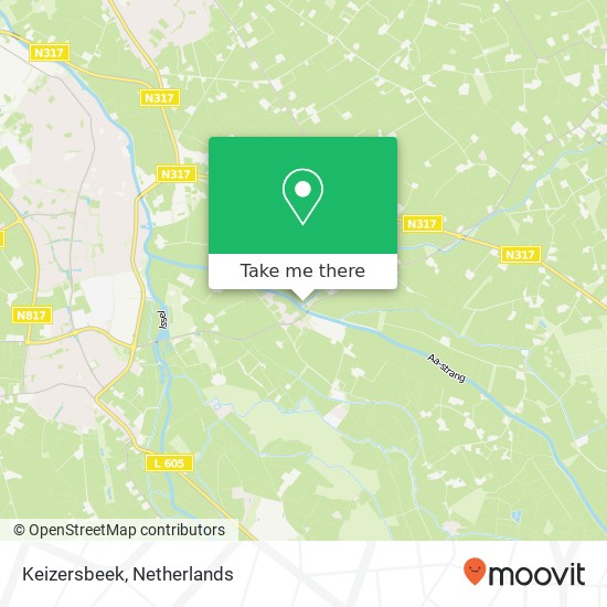 Keizersbeek map