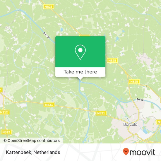 Kattenbeek map