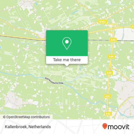 Kallenbroek map