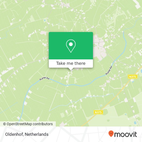 Oldenhof map