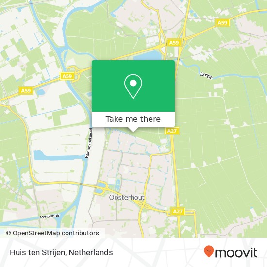 Huis ten Strijen map