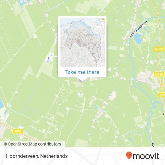 Hoornderveen map