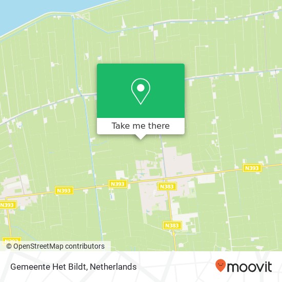 Gemeente Het Bildt map